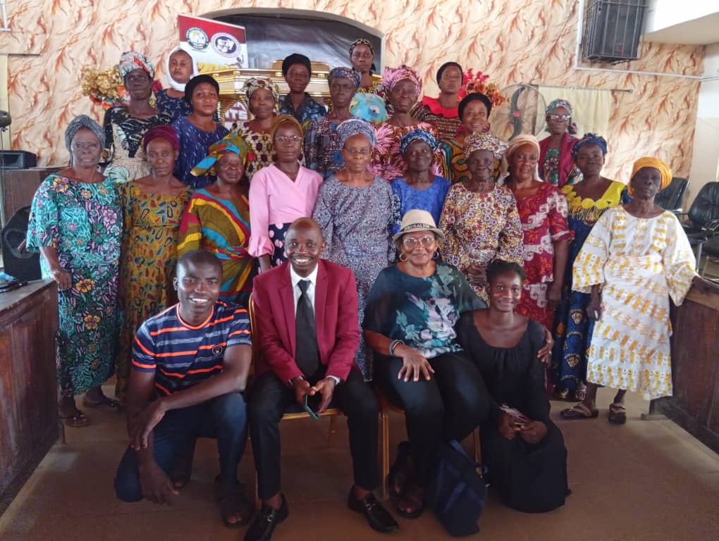 Three generations of Nigerian women together